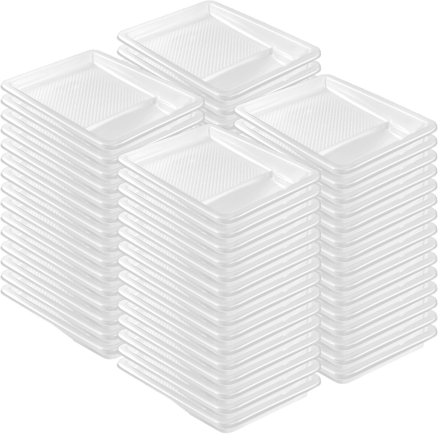 Geelin 150 Pcs Paint Tray Liner 9 Inch Paint Pans Trays