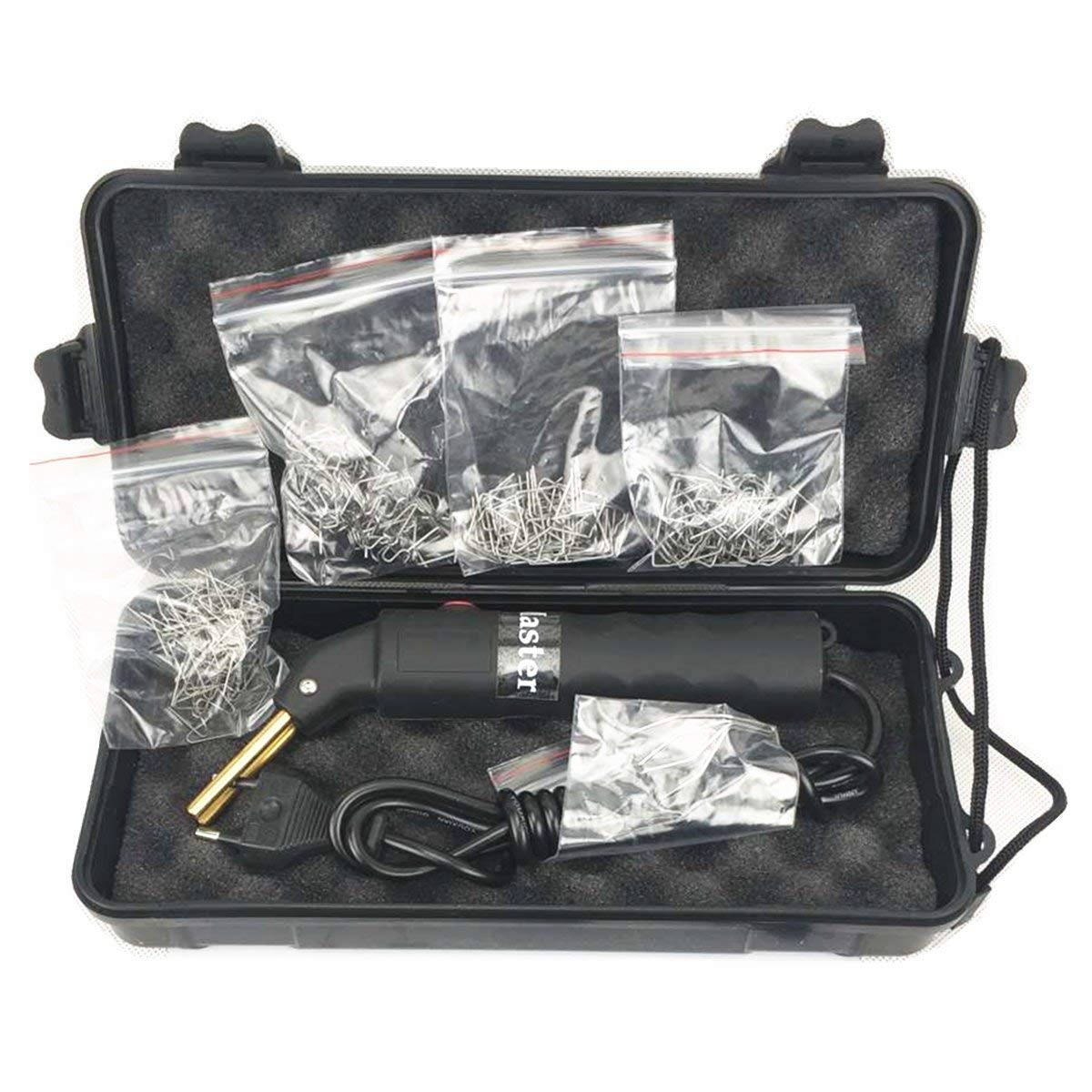 TywelMaster Car Bumper Repair Machine, Plastic Repair System Welding Gun Bumper Fairing Auto Body Tool Plastic Welder Hot Stapler Machine (Pack A(standard Pack))