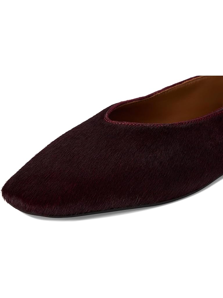Burgundy Madewell Sage Ballet Flat - Haircalf