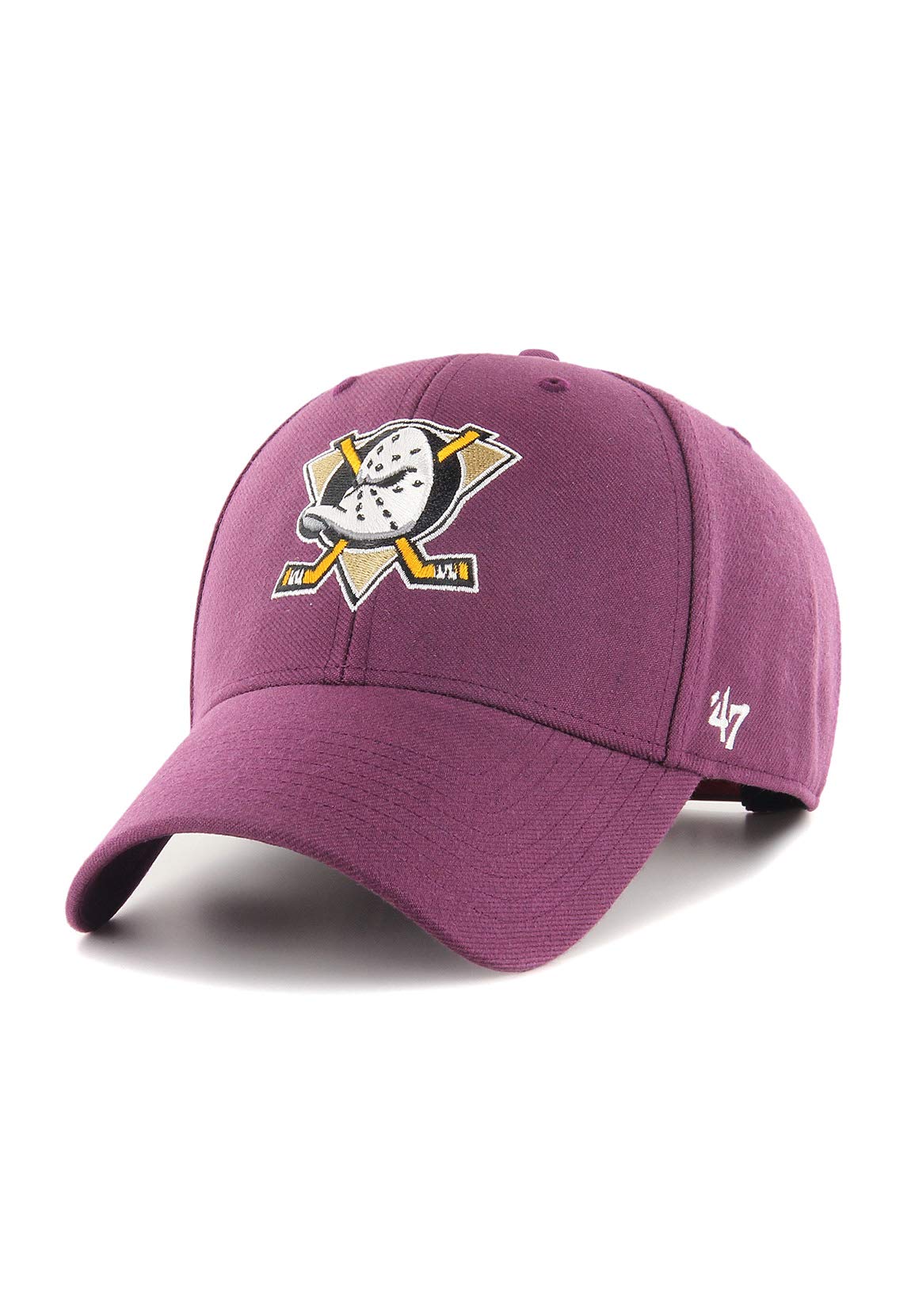 47 Brand Adjustable Cap - MVP Anaheim Ducks Plum Purple