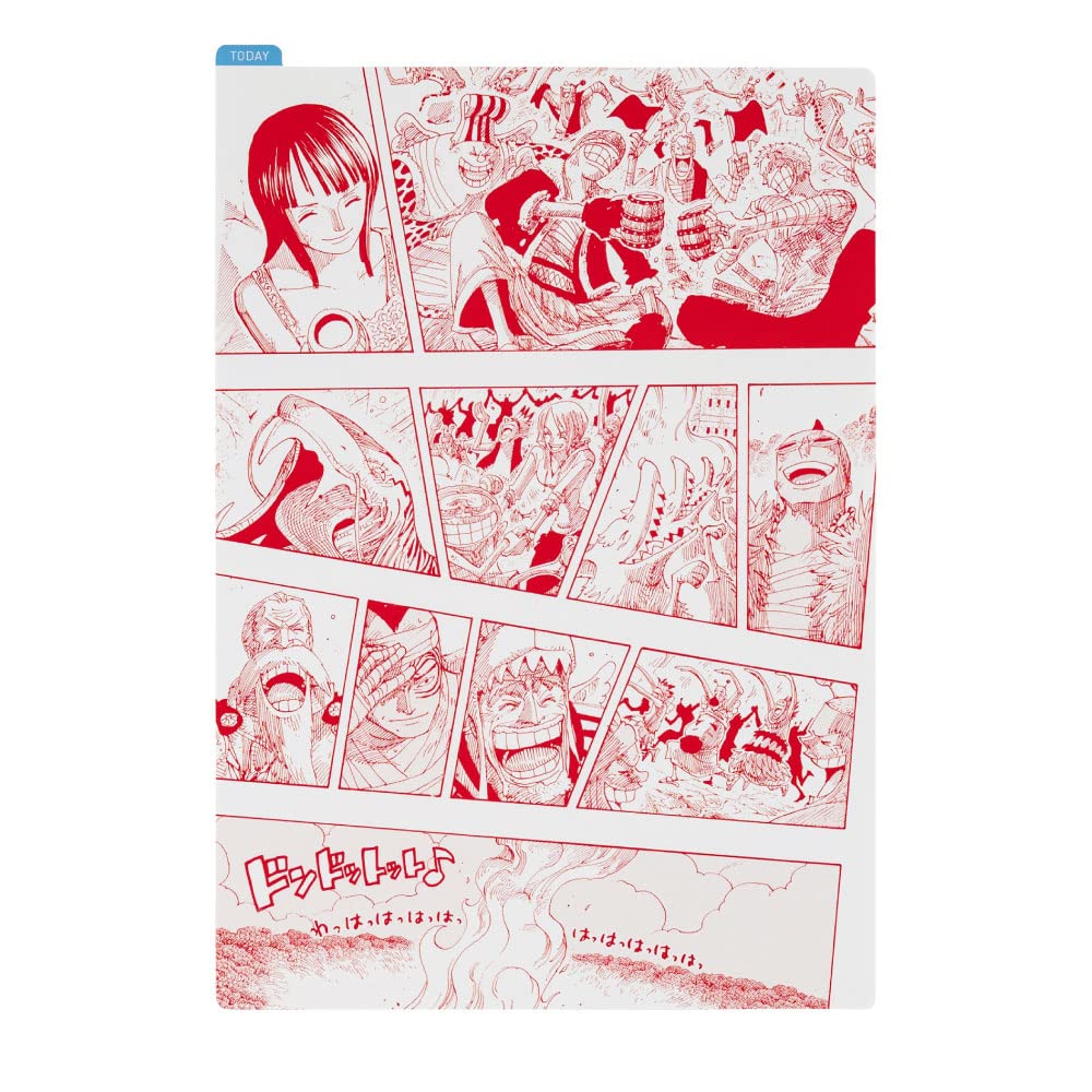 Hobonichi Techo ONE PIECE Sky Island Pencil Board A5 Size Red Planner Japan