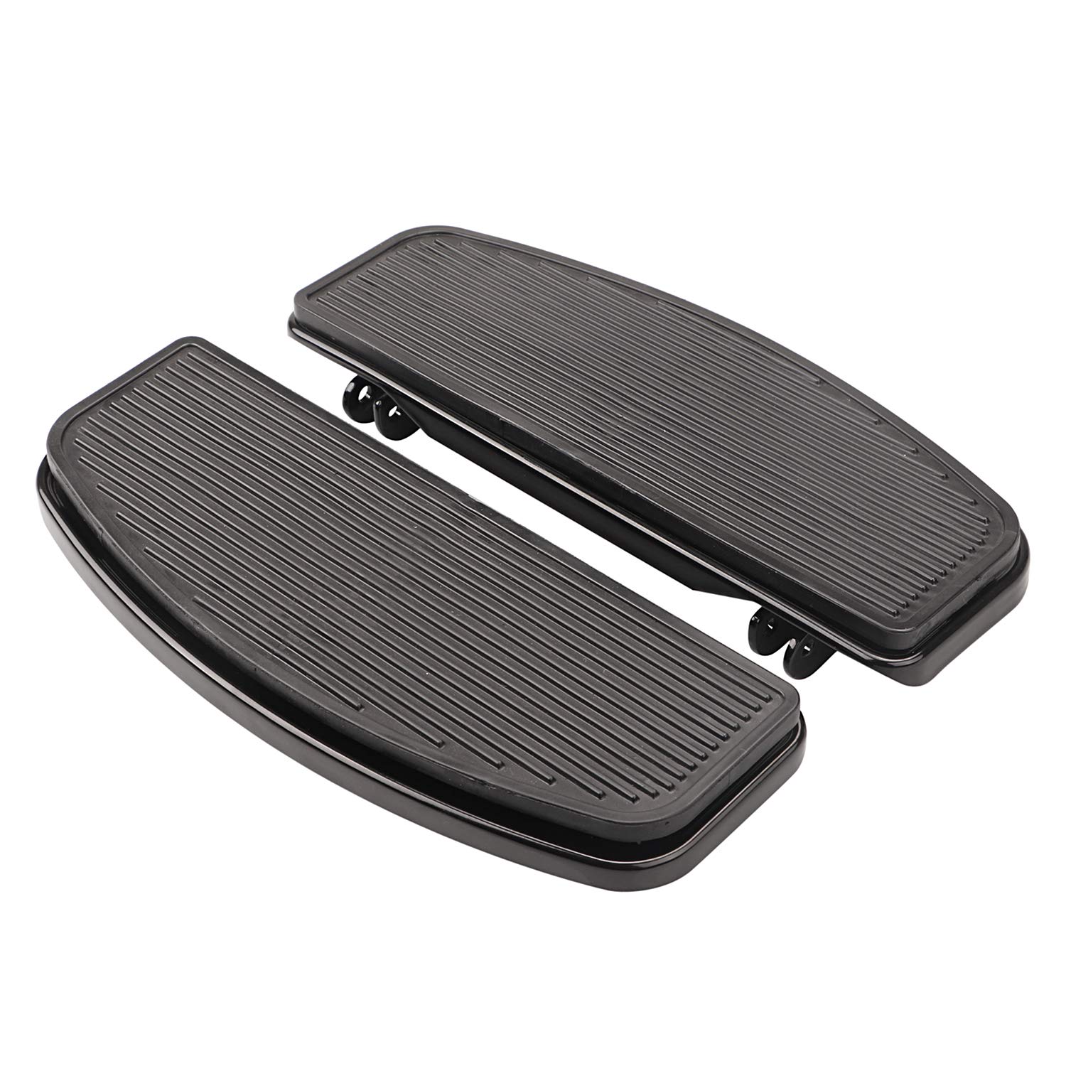Coppia Inserti In Gomma Nera Per Pedane Harley Davidson – Compatibili Con Touring, Softail, Dyna (86-17), Ricambio Originale Antiscivolo - 4