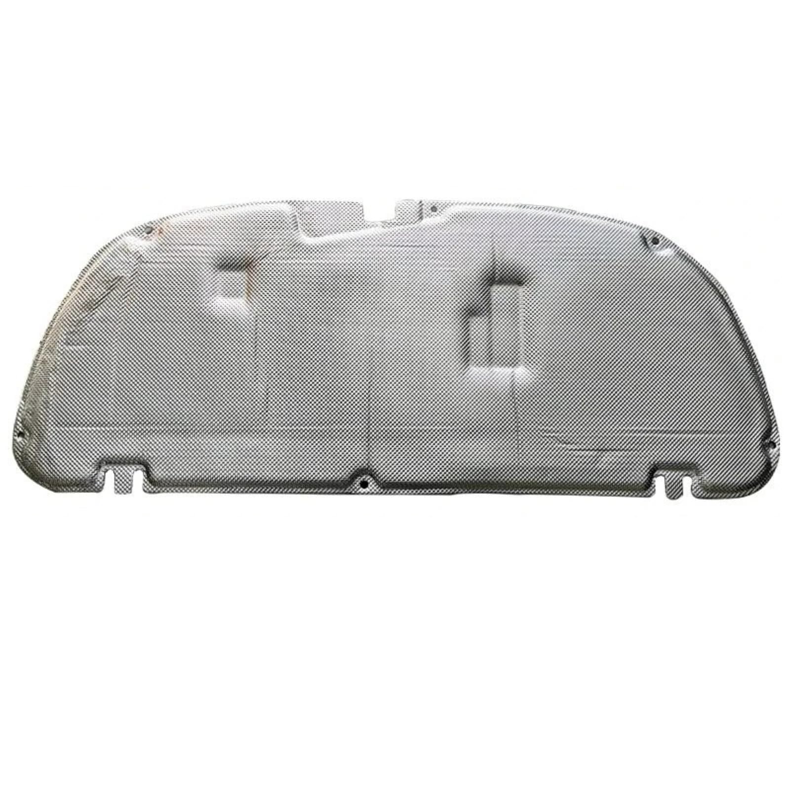 Xexjhqq Full Aluminum Foil Car Hood Engine Insulation Pad For Toyota For Corolla For Touring For Sports 2018-2025 Front Hood Engine Flame Thermal Retardant Sound Pad Insulation Mat Car Accessories(Full Aluminum Foil)