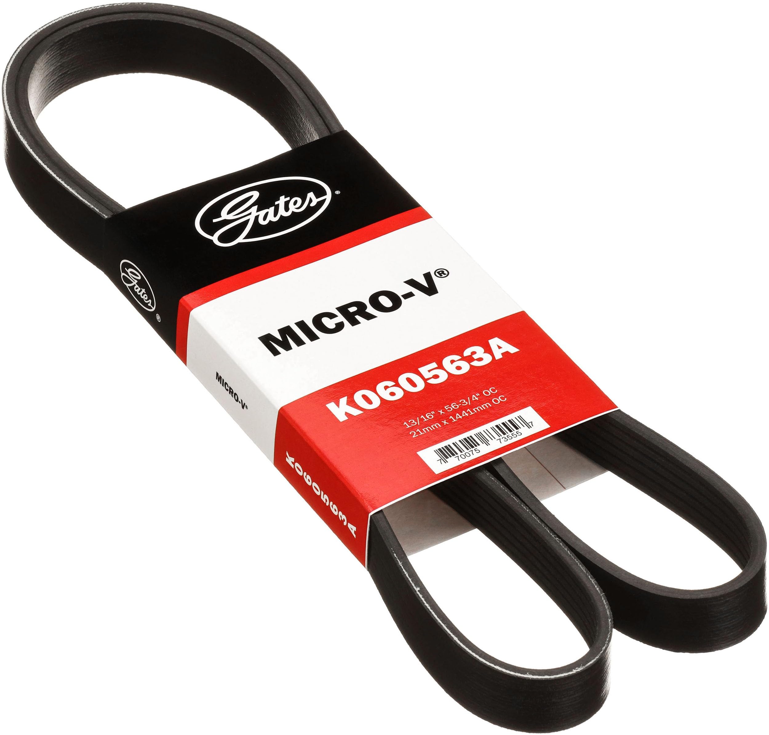 Gates Genuine K060563A Premium Automotive V-Ribbed Belt