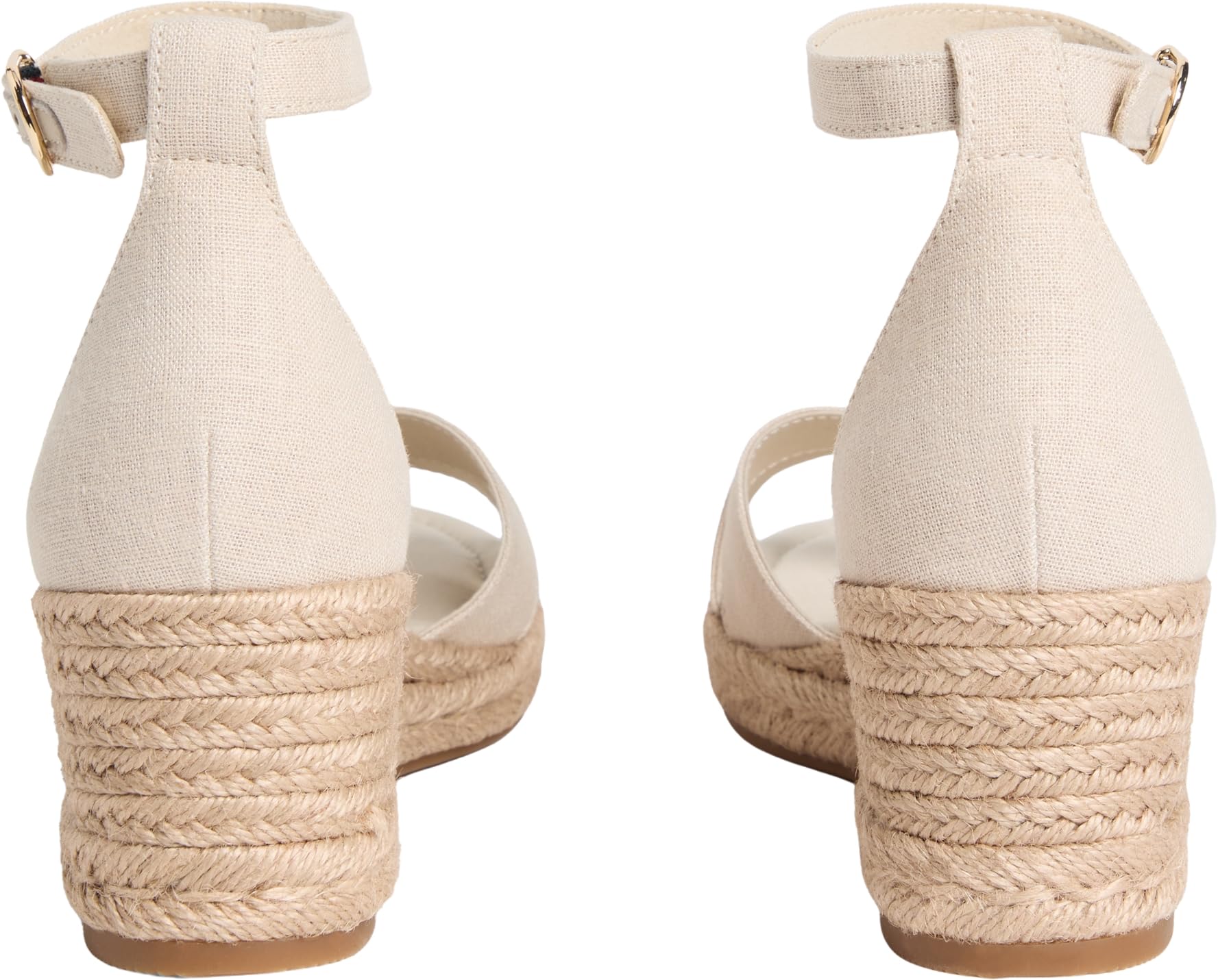Tommy Hilfiger Damen Mid Wedge Espad X Cross Fw0fw09332Keil-Espadrilles