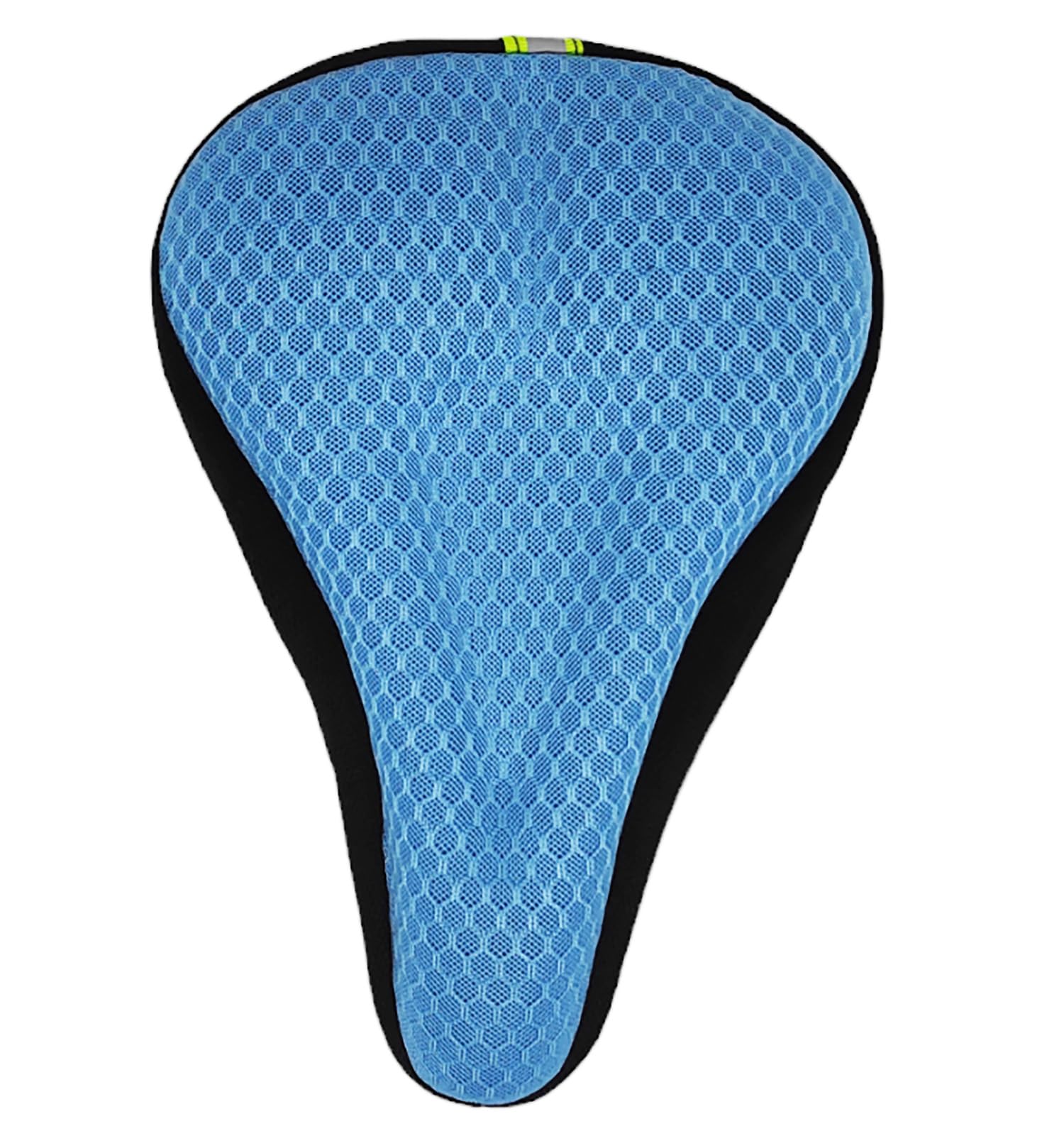 COPRISELLA Universale Gel Imbottita Forma Anatomica per Bici Bici da Strada Mountain Bikes BMX Palestra - Idea Regalo (Colore: Blu)