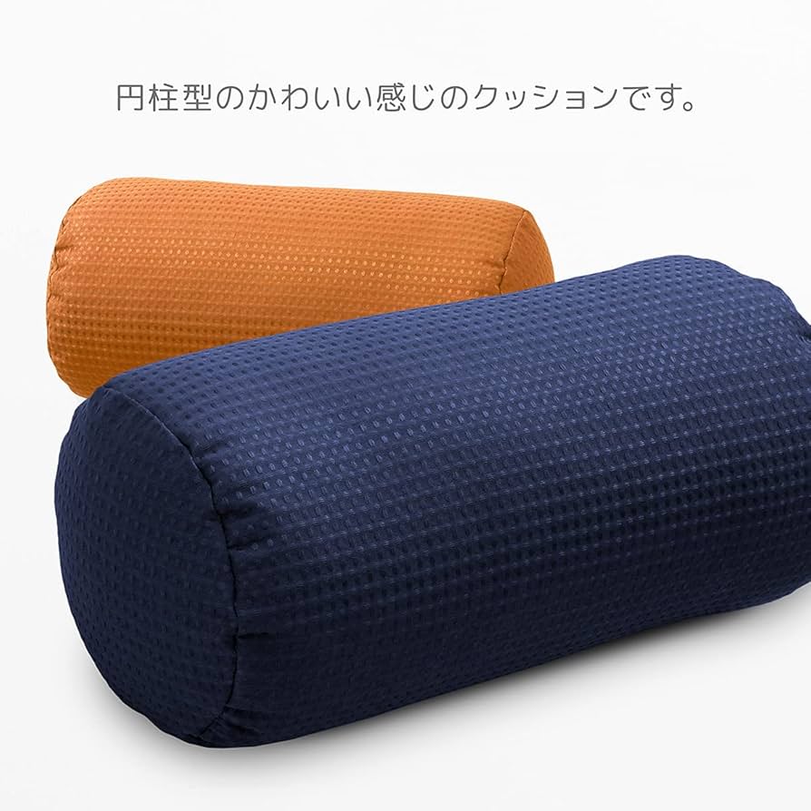 Amazon.co.jp: 円柱型 ボルスター クッション カジュアルドット