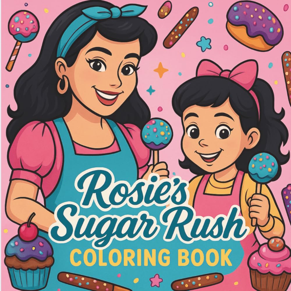 Rosie's Sugar Rush Coloring Book