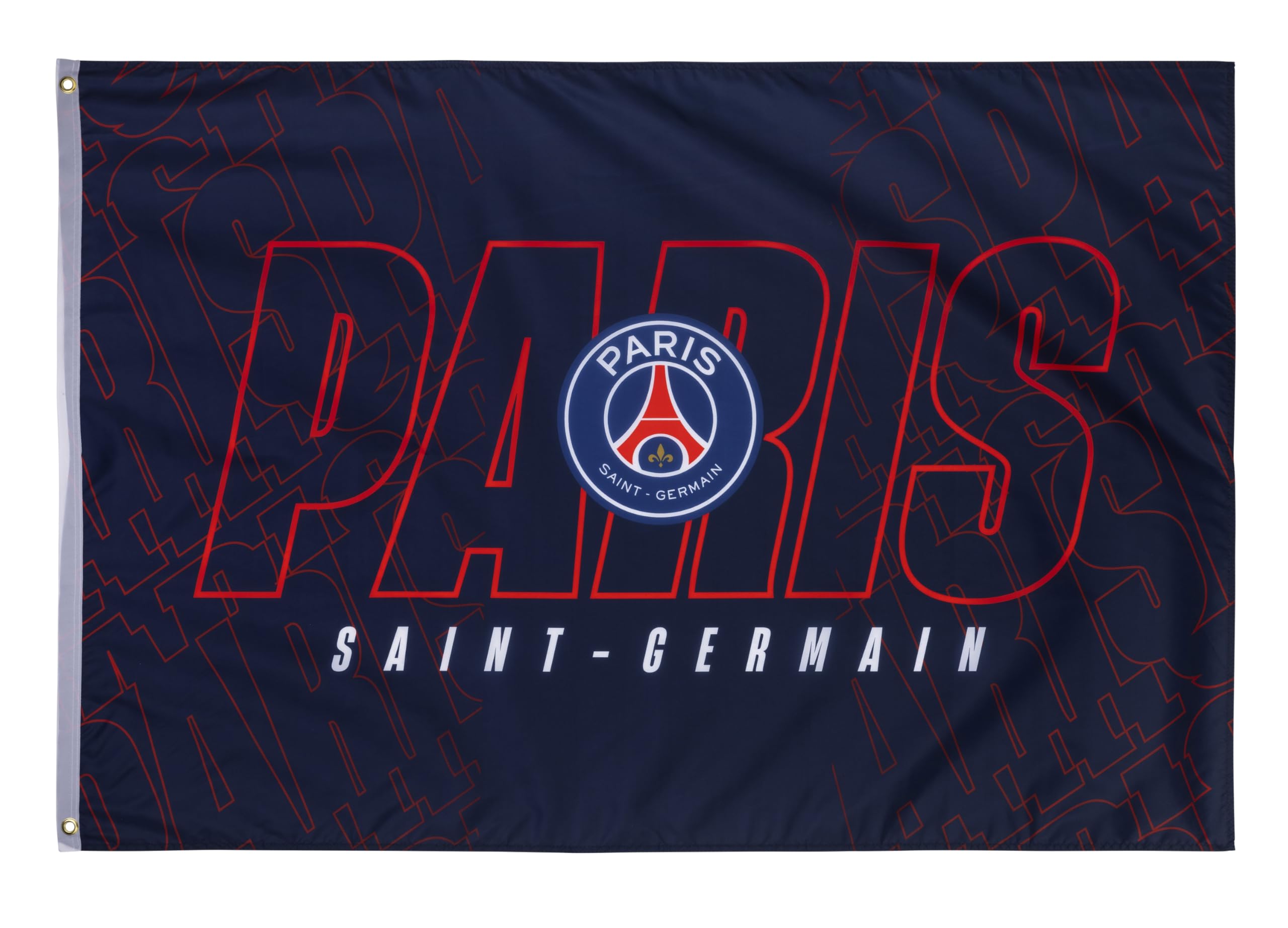 Drapeau PSG - Collection officielle Paris Saint Germain - Taille 100x150 cm