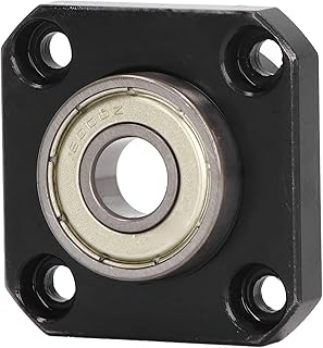 Ball Screw End Support, Ballscrew End Bearing Block 12mm Carbon Steel for SFU1605