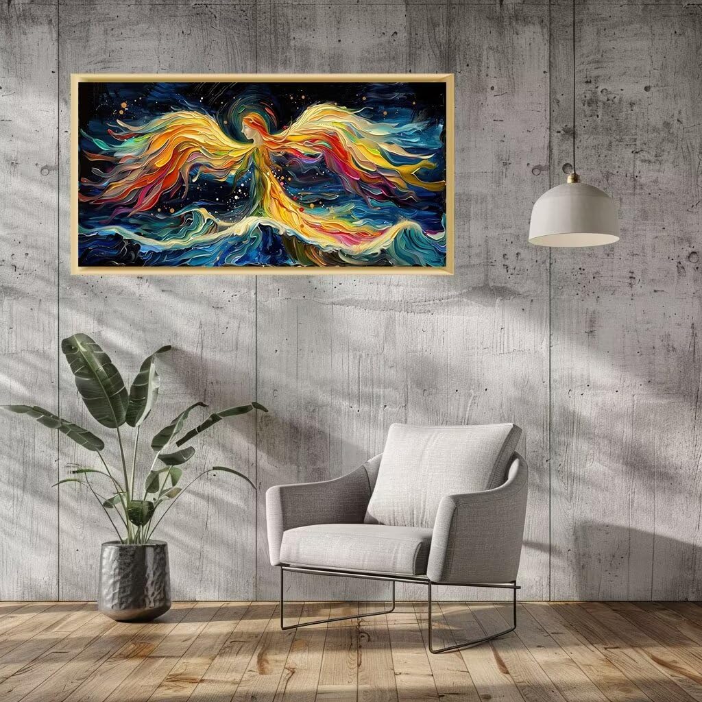 Malen Nach Zahlen Set Von Angels Craft – Traumhafte Schnurrhaare Auf 30x30 Cm Leinwand Für Anfänger & Kreative