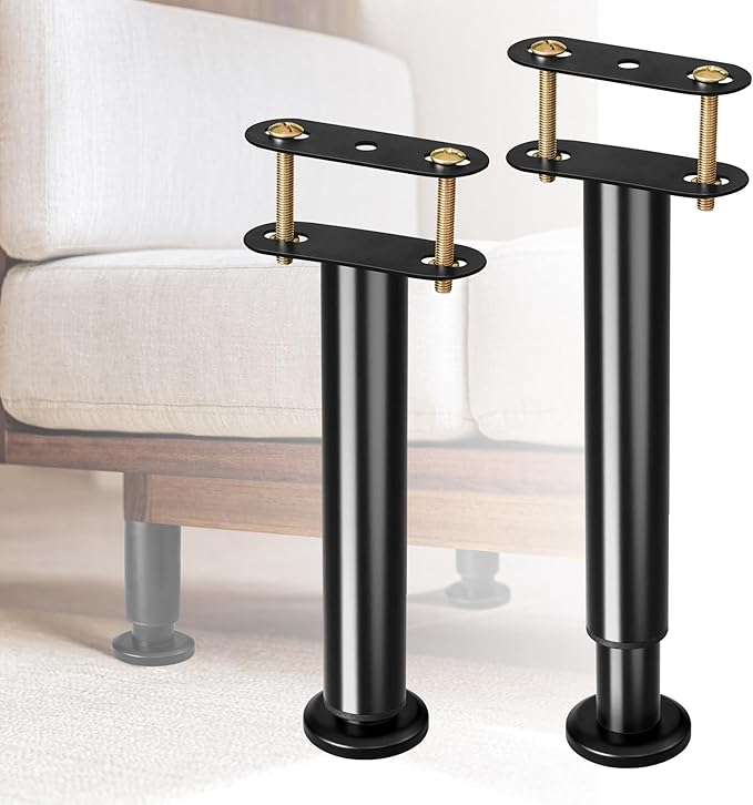 ZhouDaShu Adjustable Height Bed Frame Center Support Legs