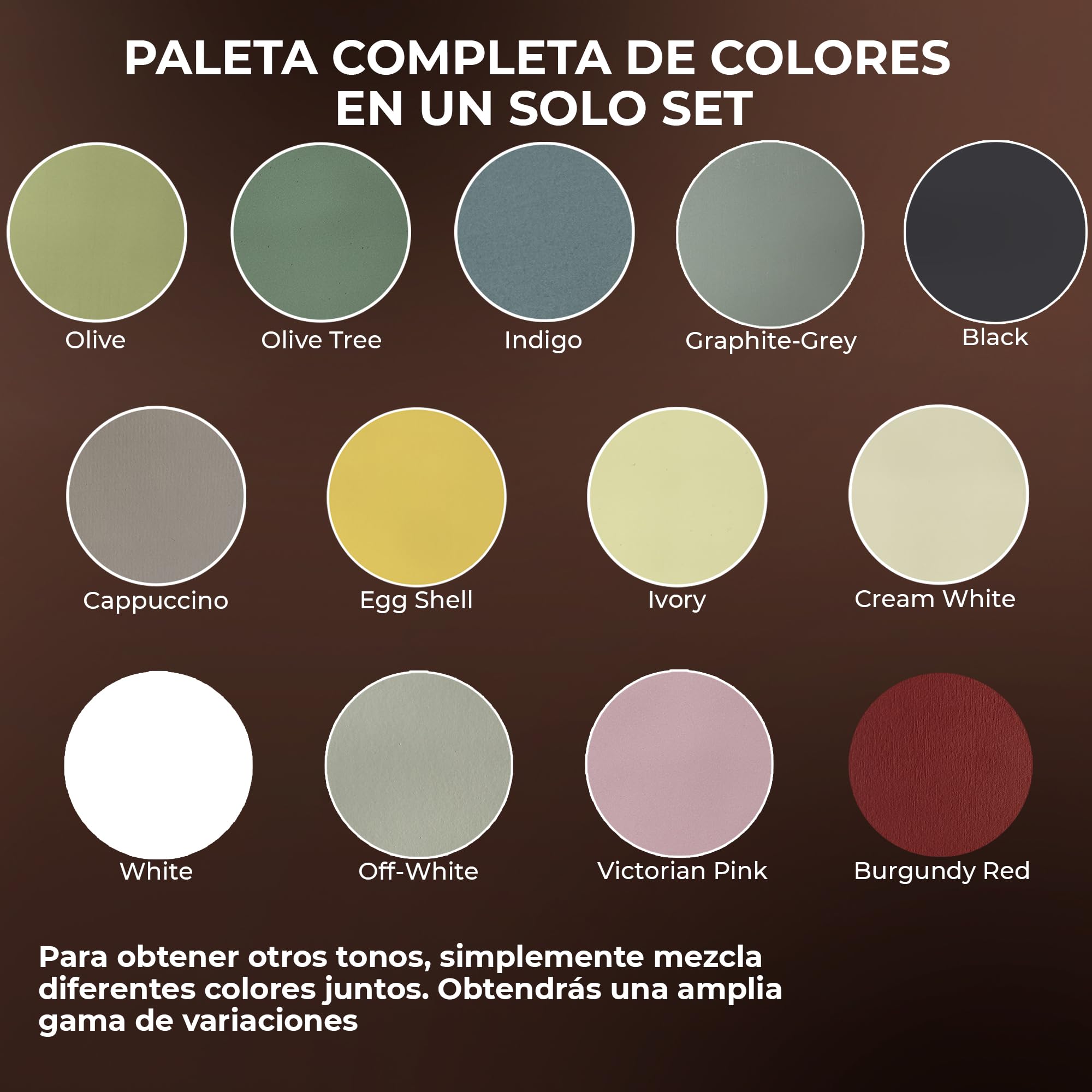 Chalk Paint Blanco 1000 ml Pintura a la Tiza para Muebles | Pintura Chalk Paint