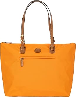 Bric's X-Collection Sportina Tote Bag – Large Water-Resistant Nylon Tote with Detachable Pouch for Travel, Work, Beach