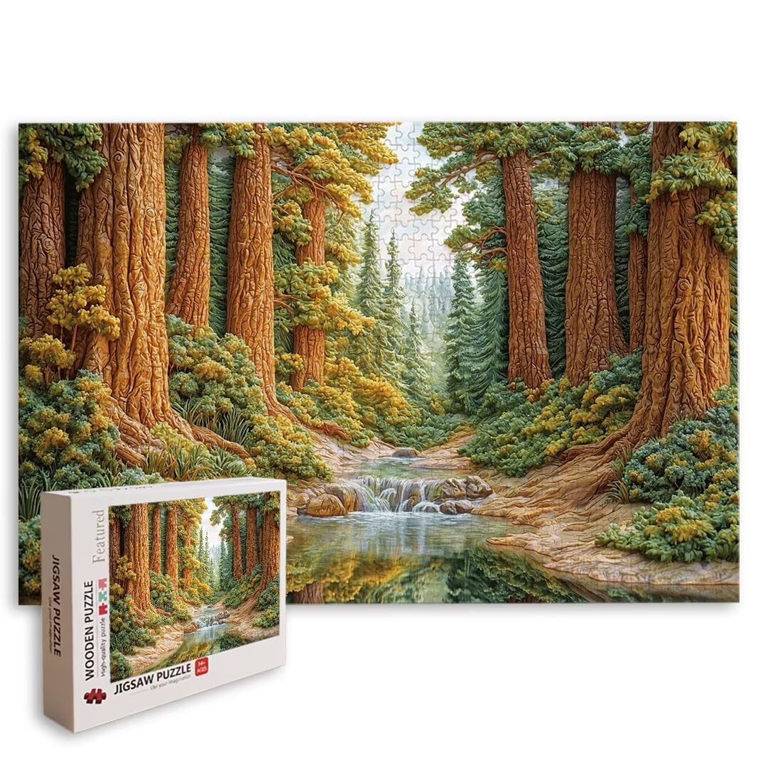 Puzzle Foresta, Puzzle 5000 Pezzi Adulti per Decor, Regalo Donna/Uomo -8516