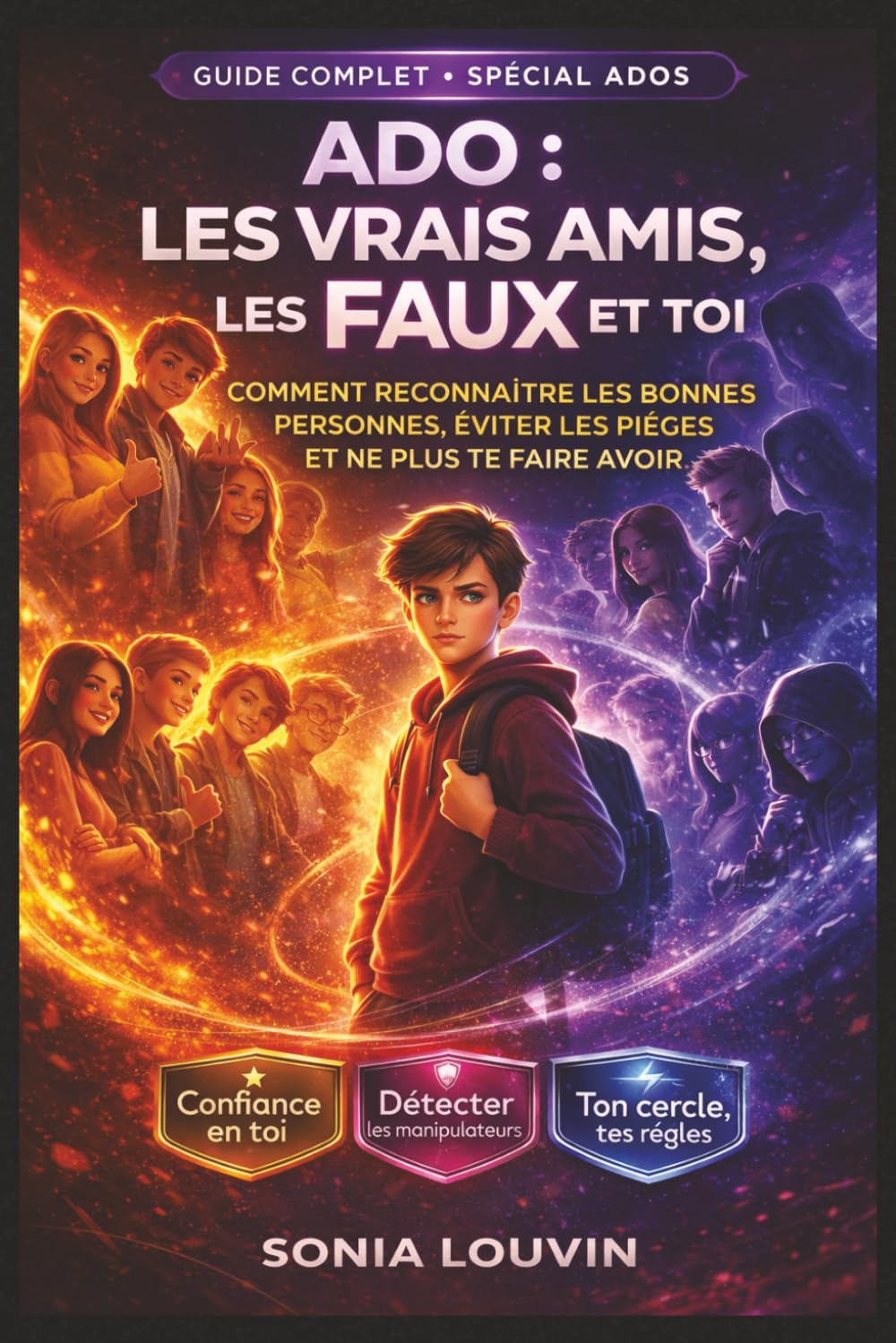 ADO : LES VRAIS AMIS, LES FAUX ET TOI — COMMENT RECONNAÎTRE LES BONNES PERSONNES, ÉVITER LES PIÈGES ET NE PLUS TE FAIRE AVOIR: Amitié, faux amis, ... les relations, éviter les trahisons
