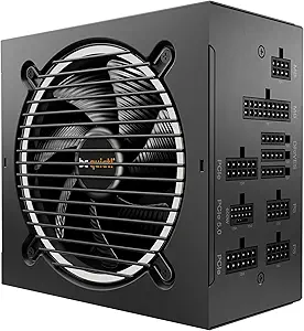 be quiet! Pure Power 12 M 1200W Modular Power Supply | 80 Plus® Gold | ATX 3.1 | PCIe 5.0 GPUs and 6+2 pin connectors | 12VHPWR Cable Included | Silent 120mm be quiet! Fan - BN513 I 10 Year Warranty
