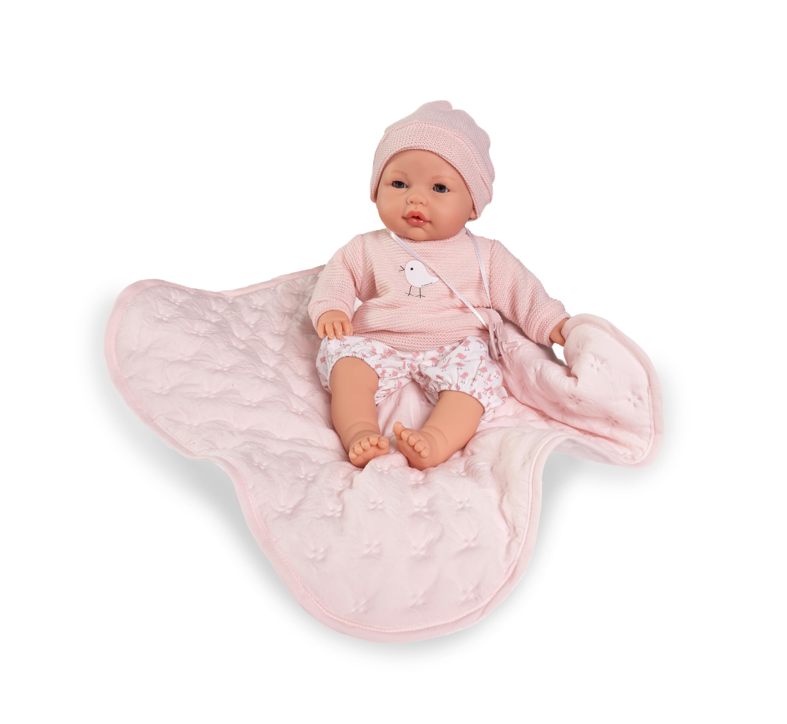 Antonio Juan Bambole Bebe Bimba pianto coperta imbottita
