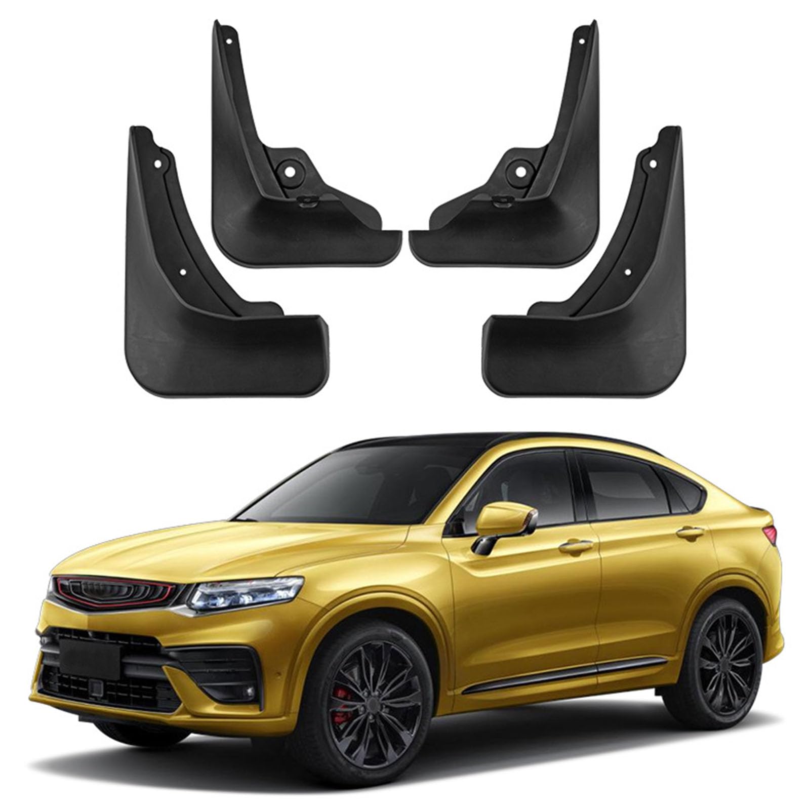 JGQFB Car Mudguards,Compatible with Geely Tugella (High Version) 2019-2020,Auto Parts