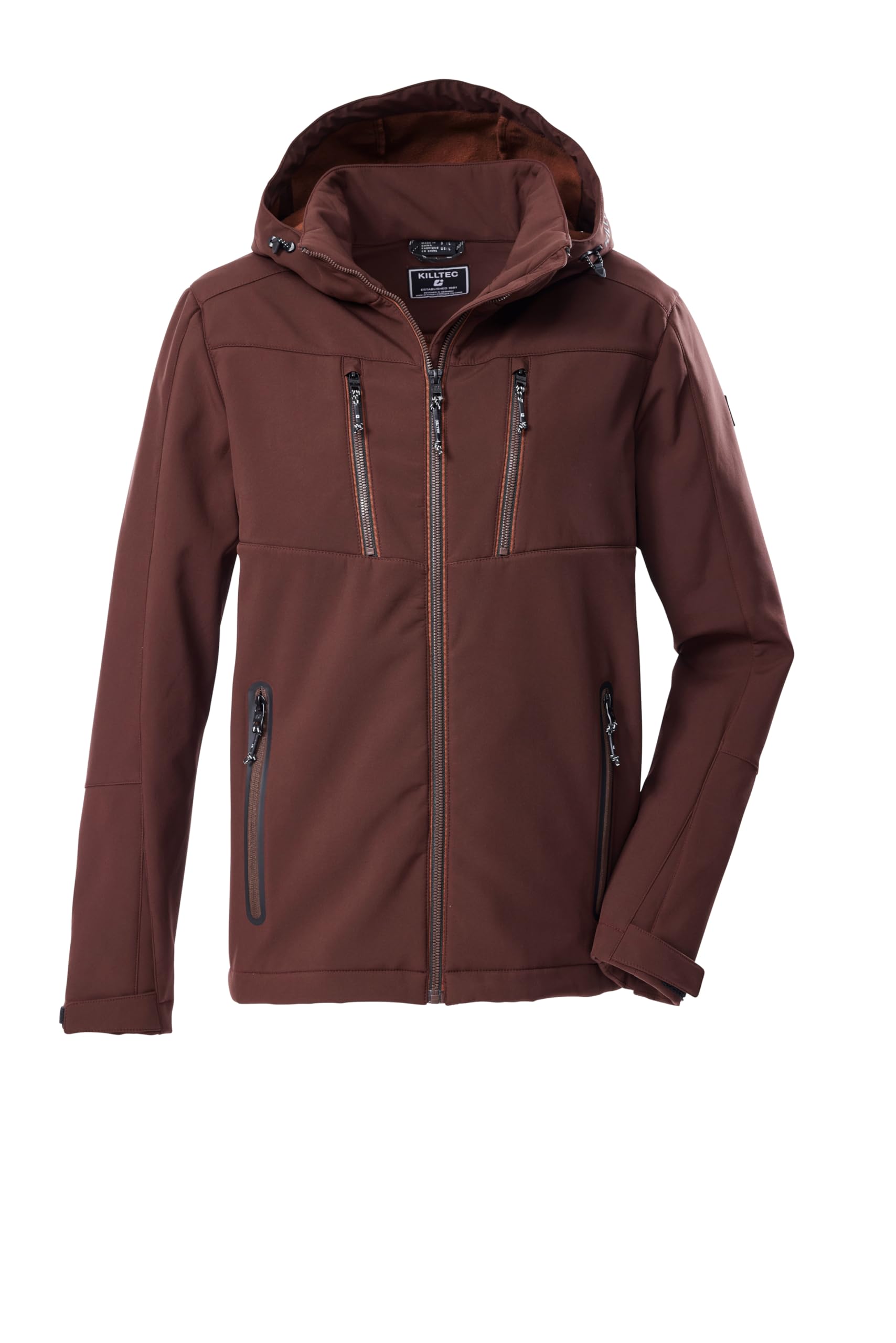 Killtec Kow 79 Mn Sftshll Jckt Chaqueta Softshell con capucha con cremallera Hombre
