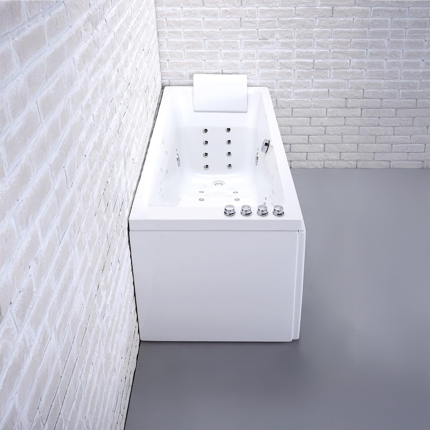 SPALINA TENZO Wave - Bañera de hidromasaje Clásica L. 170 x l. 70 cm