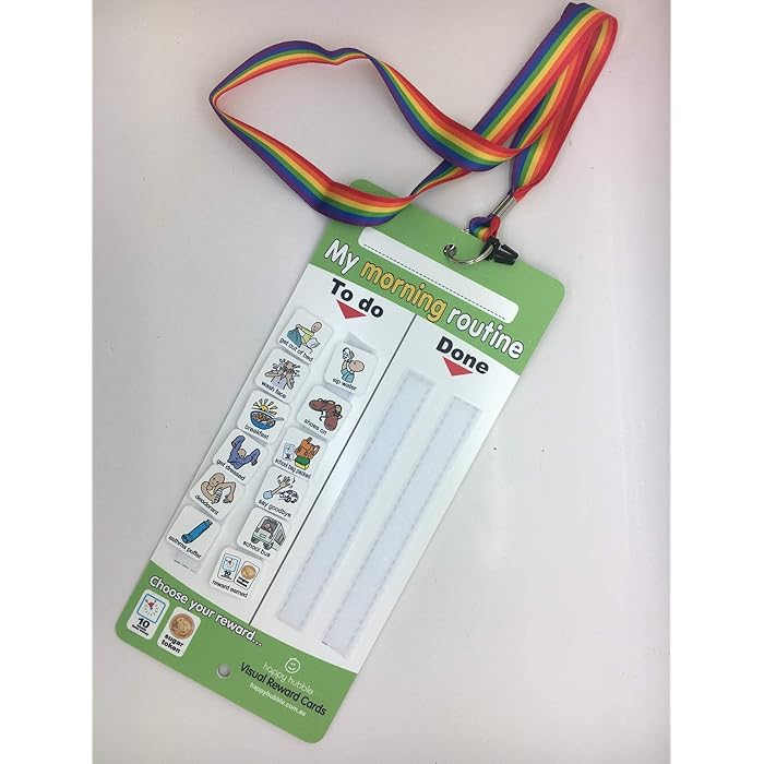Buy Happy Hubble Daily Visual Routine Cards. Help Your Kids Develop ...