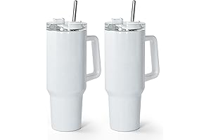 Personalized 40 oz Sublimation Tumbler With Handle