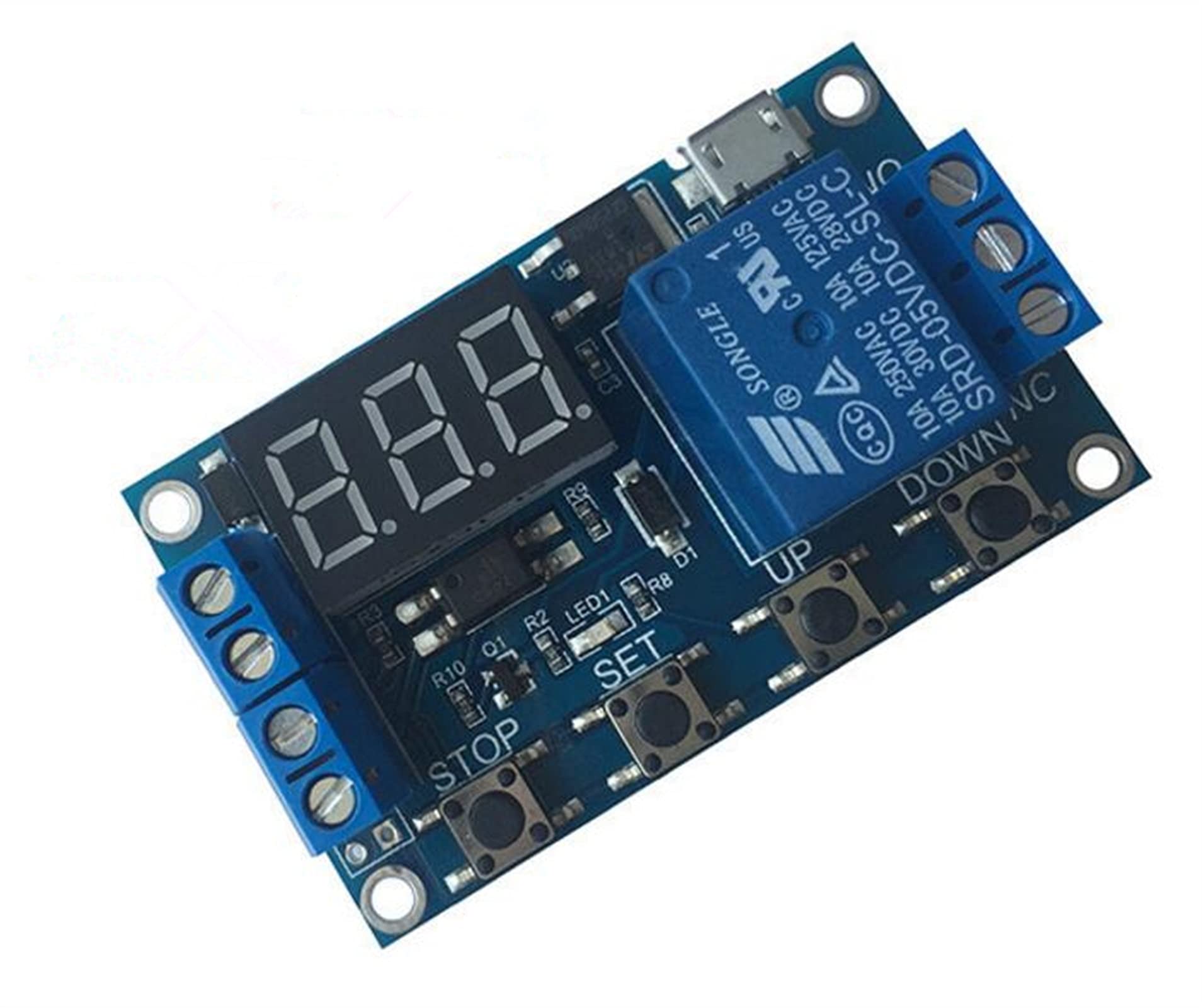 Module de relais 1 voie à arrêt de déclenchement programmable et précis - 5