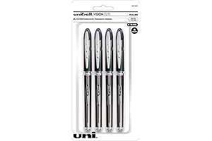 Uni-ball Vision Elite Rollerball Pens 0.5mm - The Precision Writing Instrument