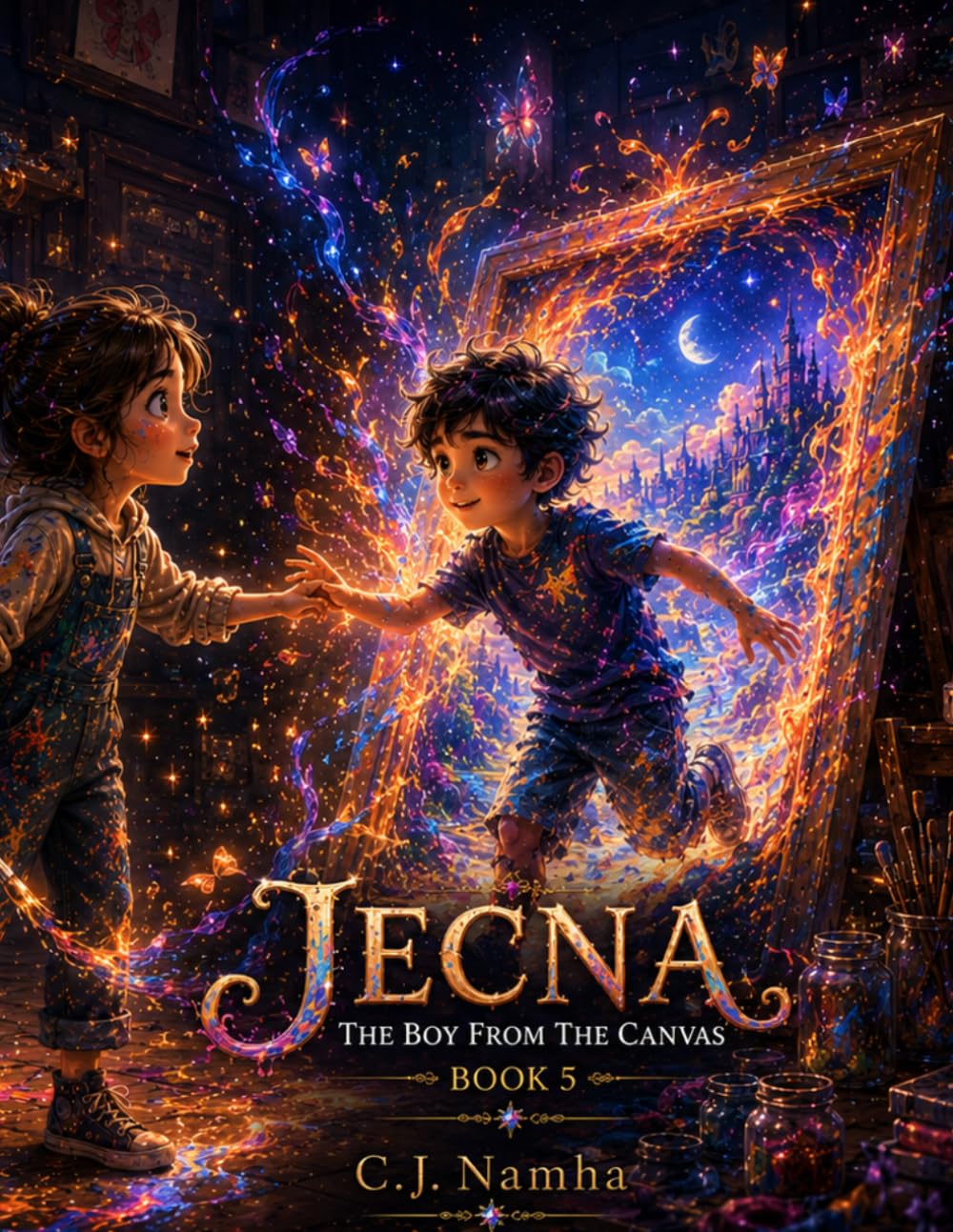 Jecna: The Boy From the Canvas (Book 5): An Emotional Adventure About Friendship Beyond Imagination (Jecna: The Emotion Painter)