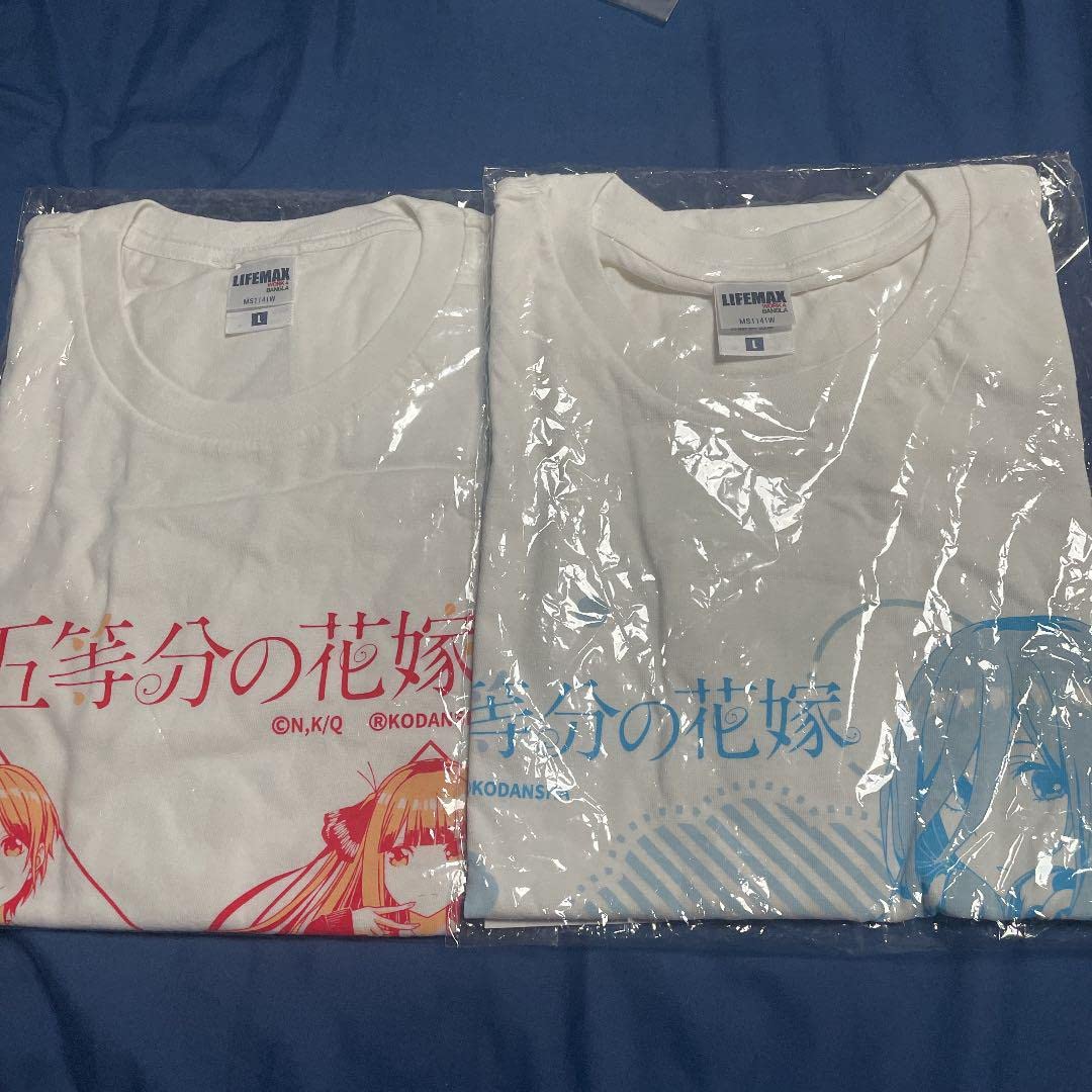 Amazon.co.jp: 五等分の花嫁 Tシャツ 2枚セット : おもちゃ