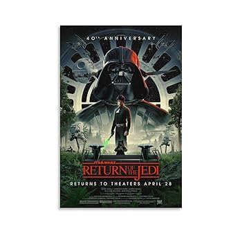 スターウォーズ　エピソード6 リバイバル版ポスター 楽天市場】インテリアアート「スター ウォーズ エピソード6