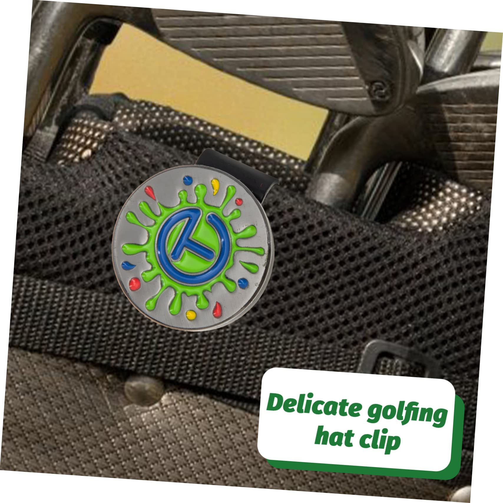 Milisten Magnetische Golf Hut Clips Tragbare Golf Ballmarkierer Für Hüte Mützen Und Bekleidung Praktische Golfaccessoires Für Herren Und Damen