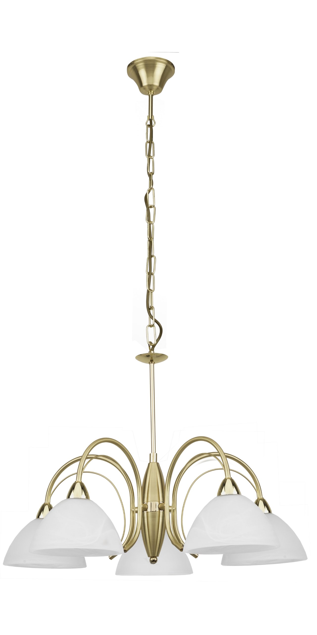 Qazqa Vintage Kronleuchter Giuseppe - Creme 8-flammig Landhaus Stil E14