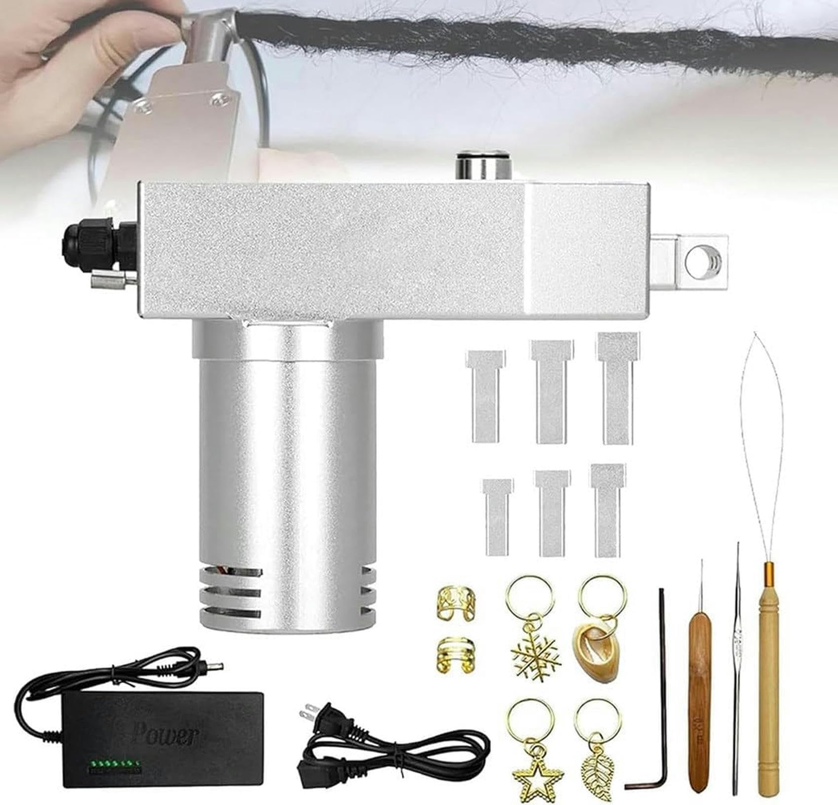 Machine à dreadlocks électrique pour changer de style de coiffure à la maison