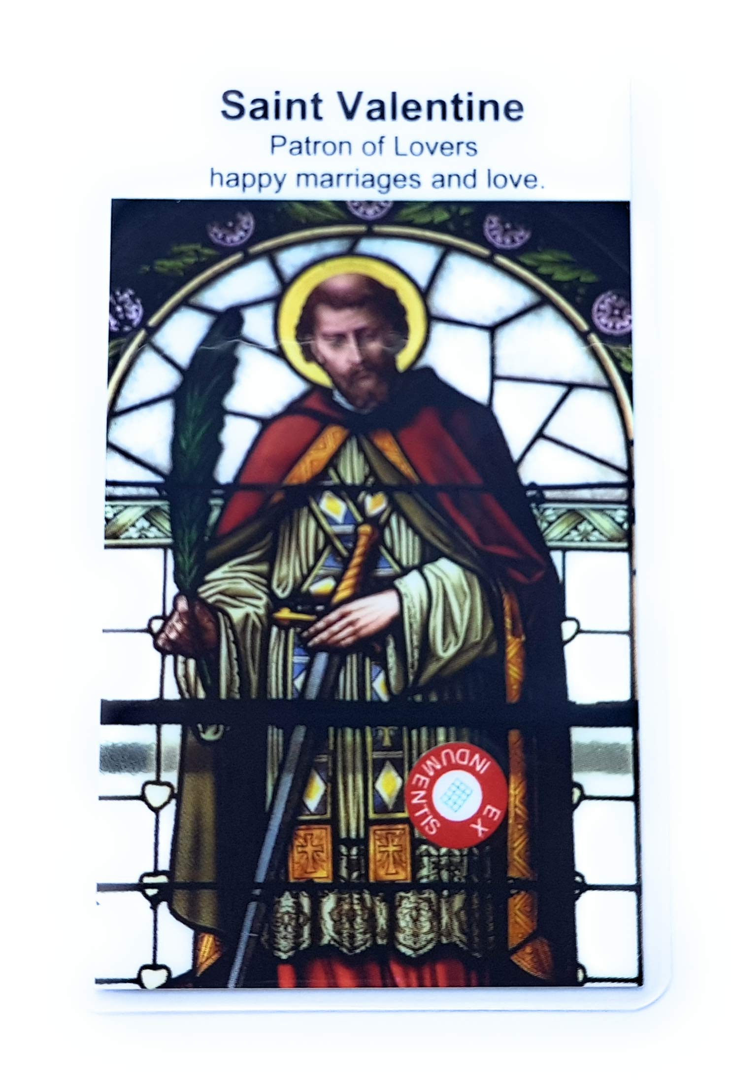 Buy Relic Card 3rd Class Saint Valentine Patron Happy Marriage Love