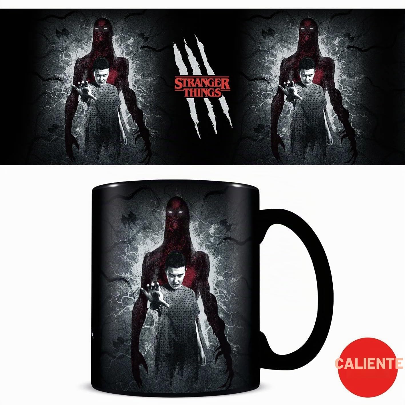 Scifi Planet Stranger Things 4 (Vecna) - Taza que cambia de calor (315 ml)