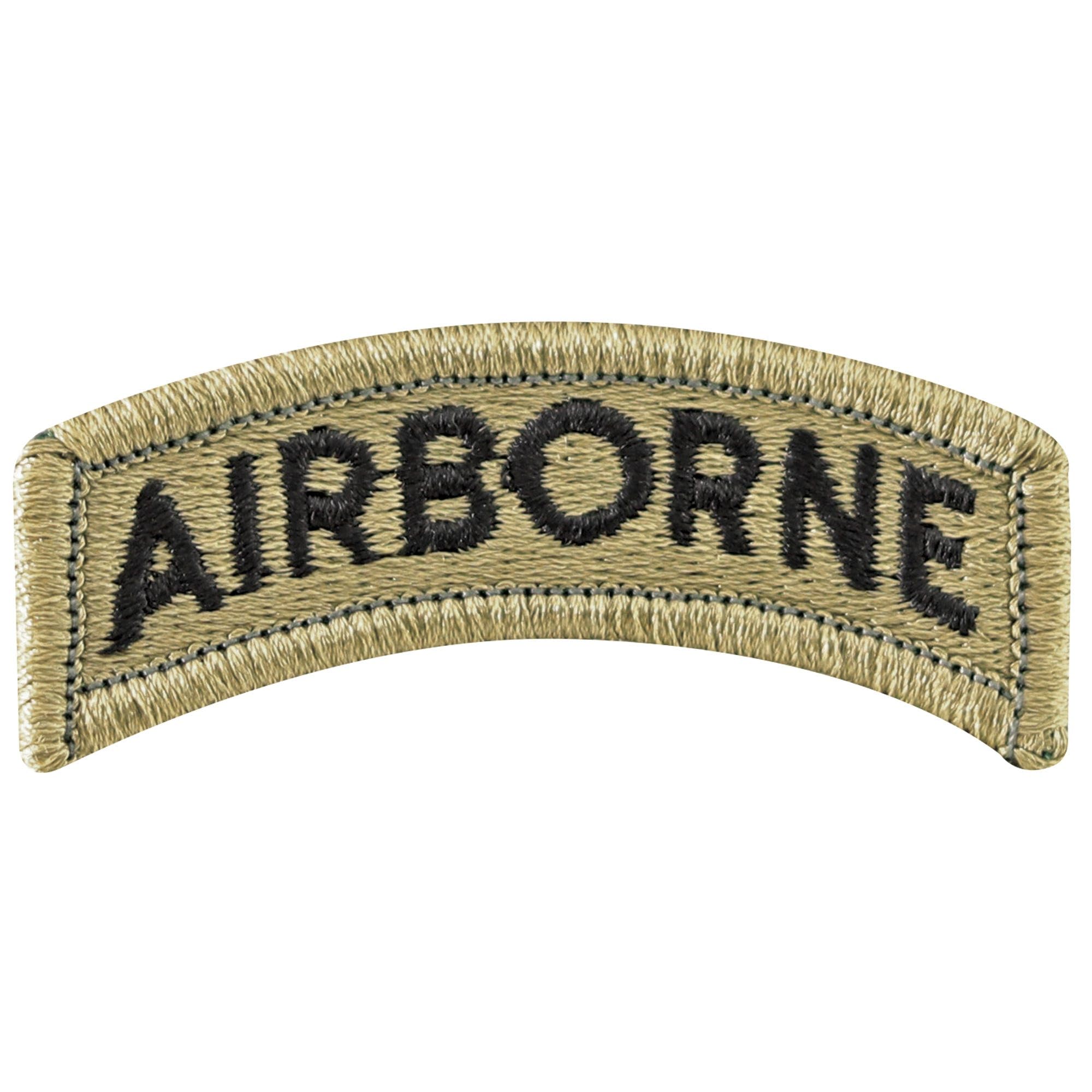 MEDALS OF AMERICA EST. 1976 Army Airborne OCP Tab Hook & Loop Patch