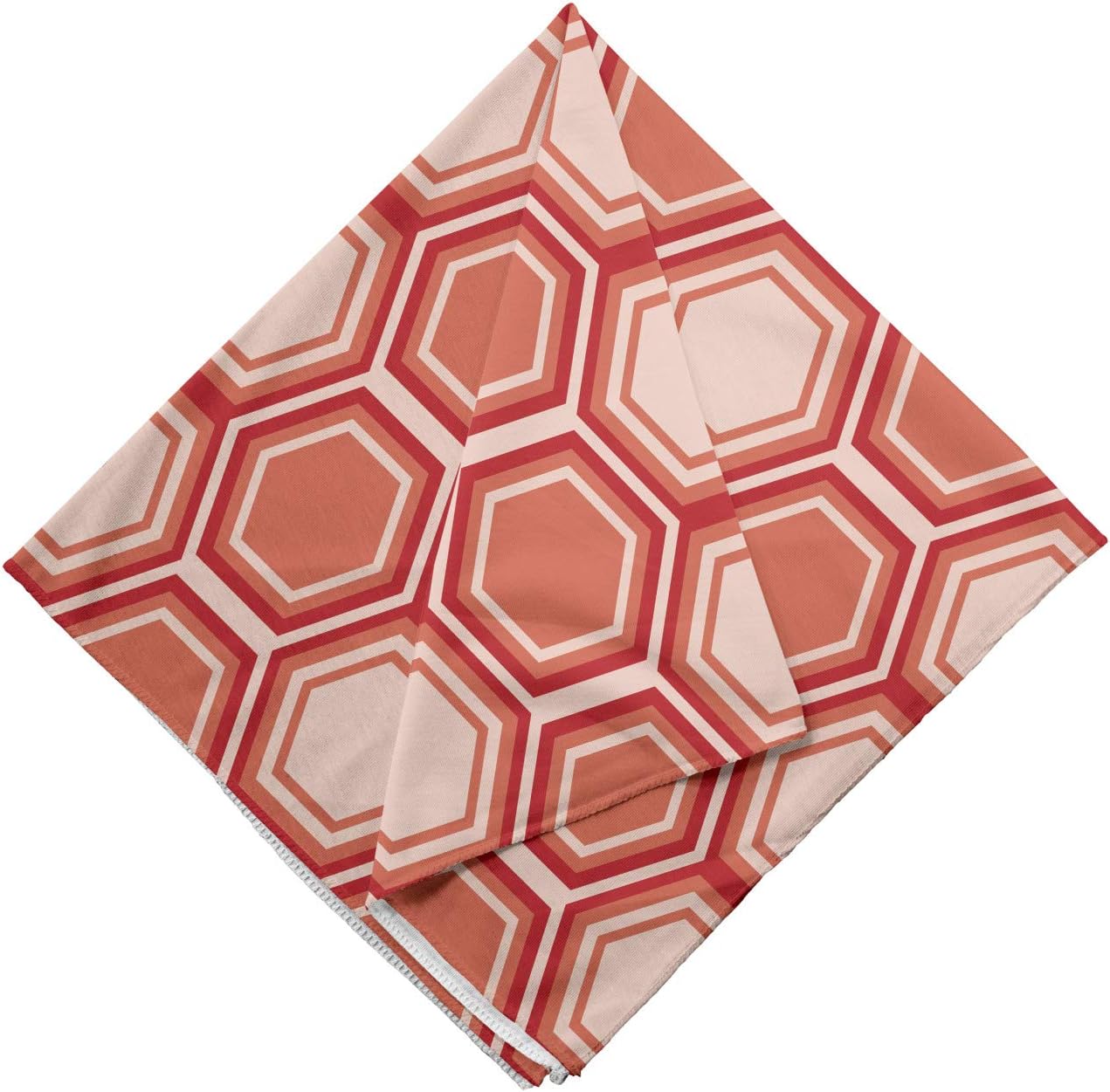 Ambesonne Unisex Bandana Coral Peach 1