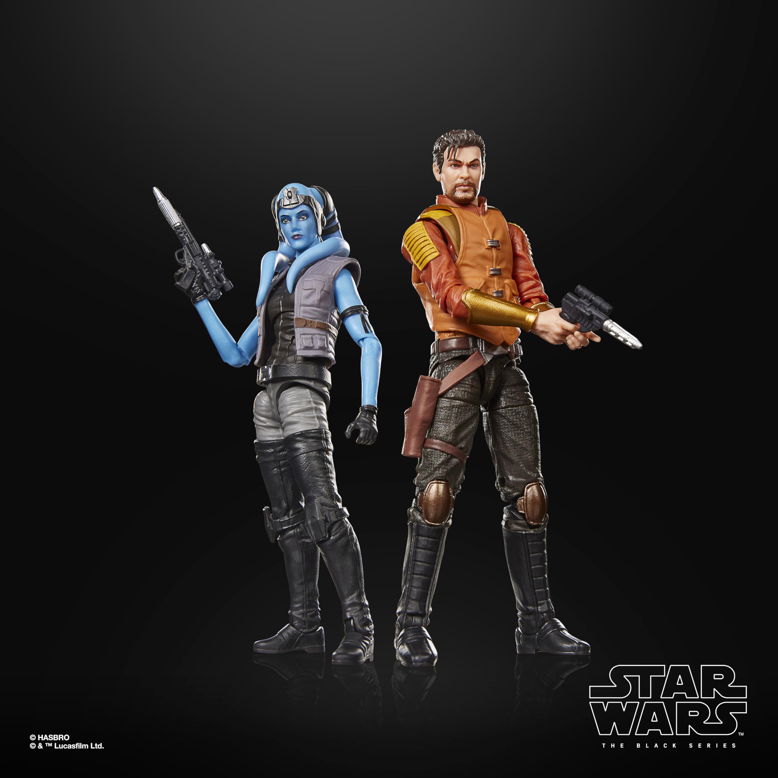 Star Wars The Black Series, Mission Vao y Carth Onasi, Knights of The Old Republic, Pack Doble de Figuras Premium coleccionables de 15 cm