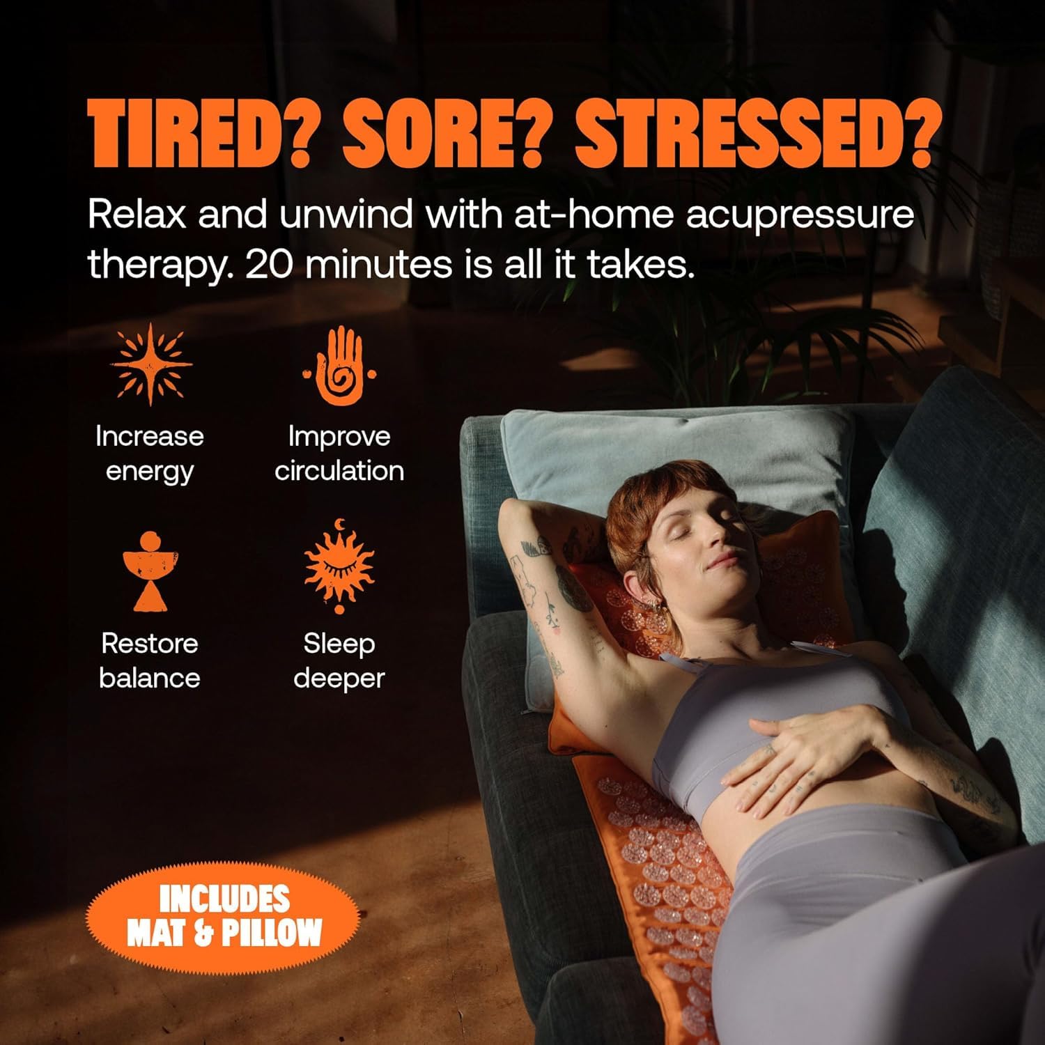 Shakti Mat　マットとピローのセット　ライト　レベル1 How to use your Shakti – Shakti Japan