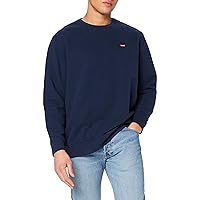 Levi's Big Original HM Crew Maglia di Tuta, Dress Blues