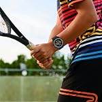GOLDEN HOUR Ultra-Thin Minimalist Sports Imperméable Montres numériques Hommes avec grand angle Display Bracelet en caoutchouc Montre de poignet pour hommes Femmes