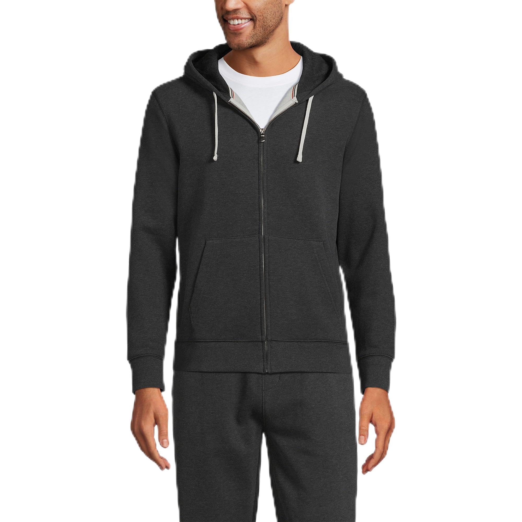 Lands' End Men's Serious Sweats Full Zip Hoodie
