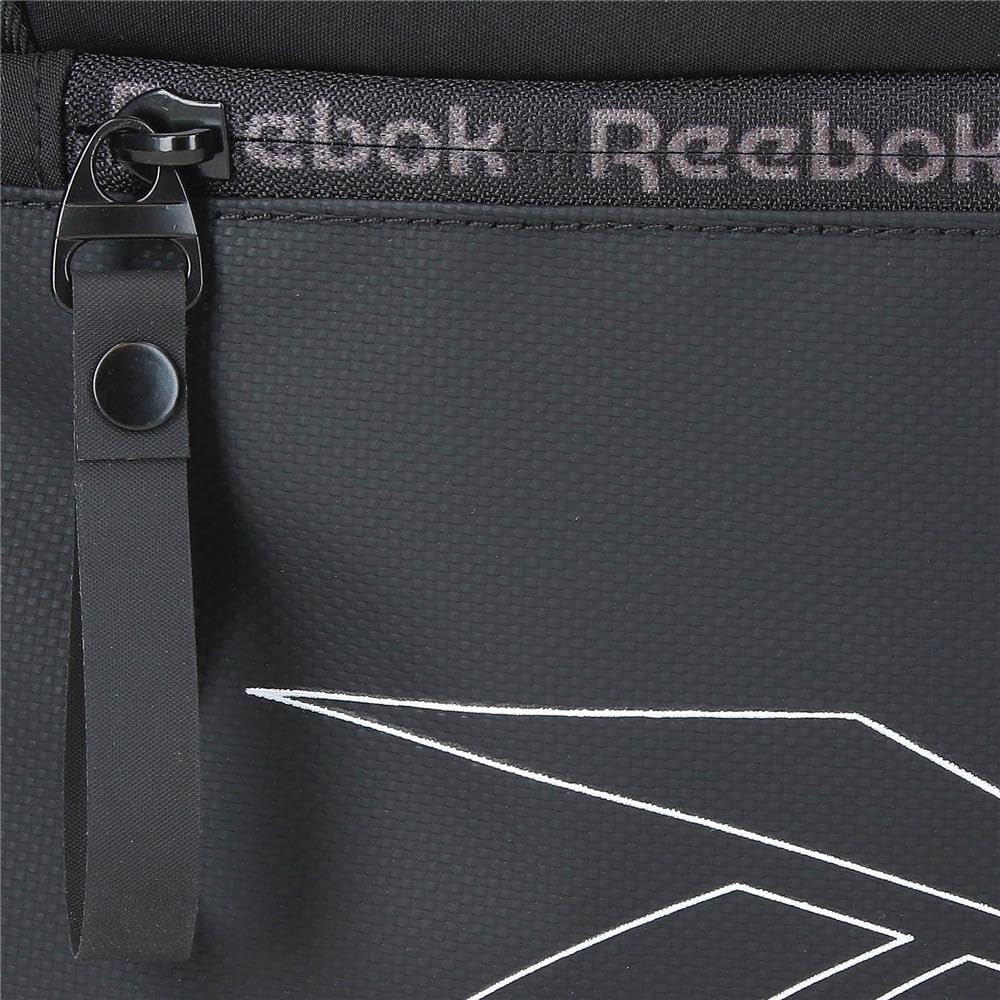Reebok Columbus Bandolera Pequeña Negro 15x19,5x6 cms Poliéster by Joumma Bags
