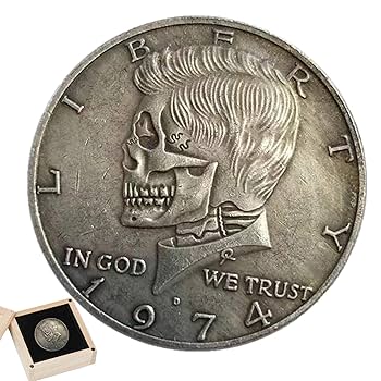 Amazon | LUNAMY 1974 ドル硬貨, 収集可能な未流通の 1974 年