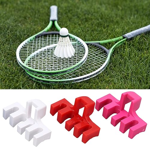 Miniatura 5 de plplaaoo Esparcidor de carga de raqueta de bádminton, esparcidor de carga de raqueta de bádminton, 5 unidades, adaptador de esparcidor de carga de