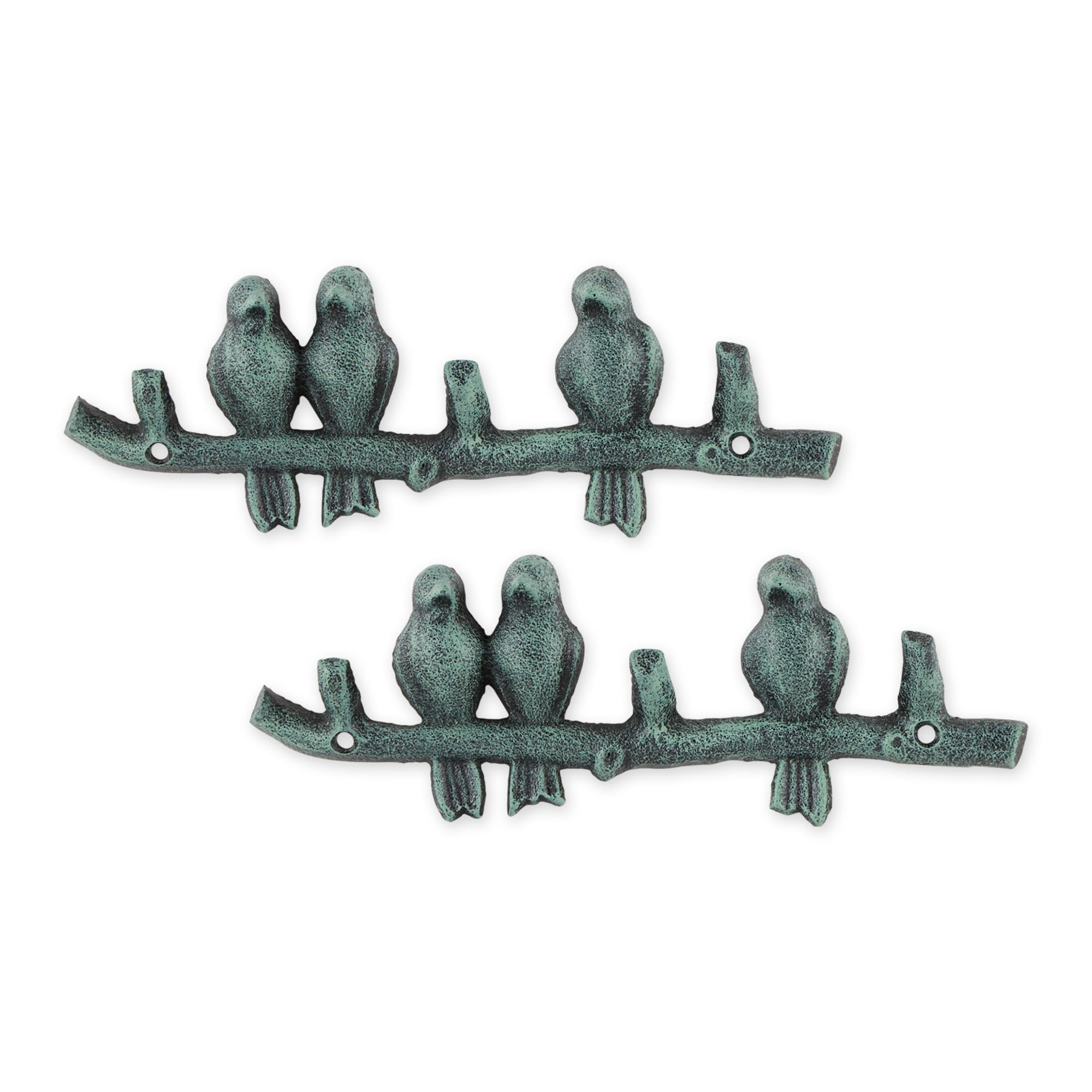 Accent Plus Birds On A Branch - Gancho de pared (juego de 2)