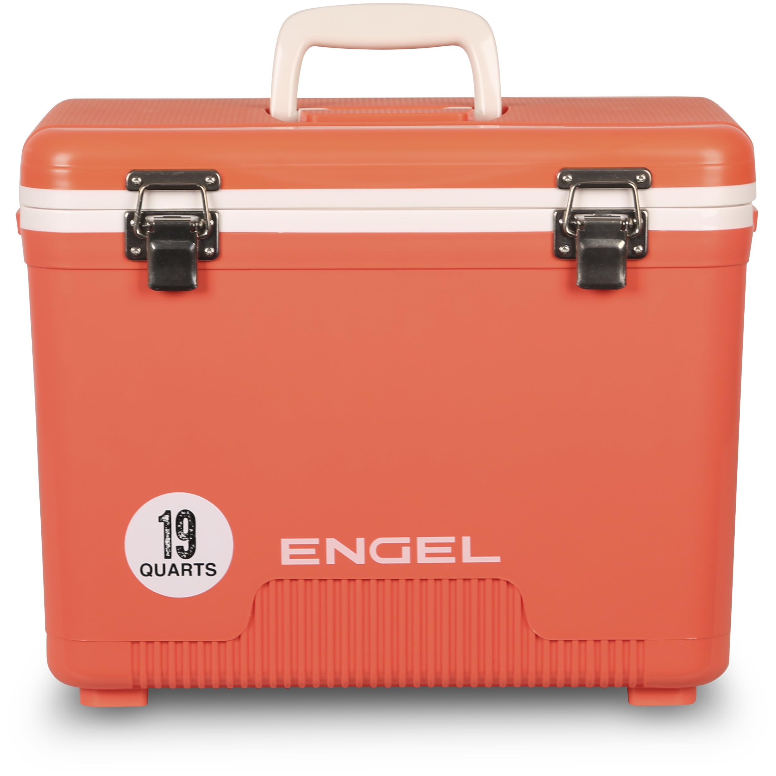 engel 19qt leak-proof, air tight, drybox cooler and small hard shell lunchbox for men and women
