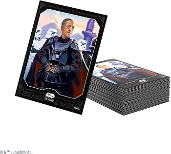 Amazon.com: Star Wars Unlimited Moff Gideon Art Sleeves